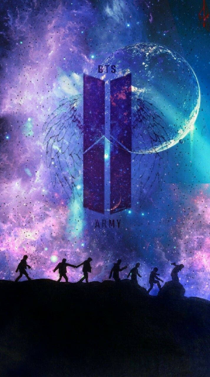 Bts Army Silhouettes Background