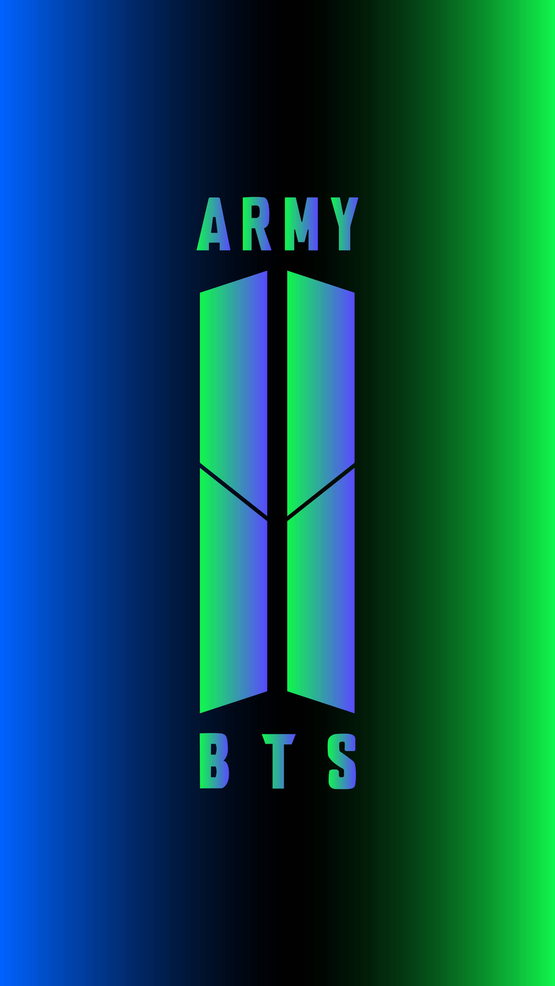 Bts Army Two Toned Poster Background