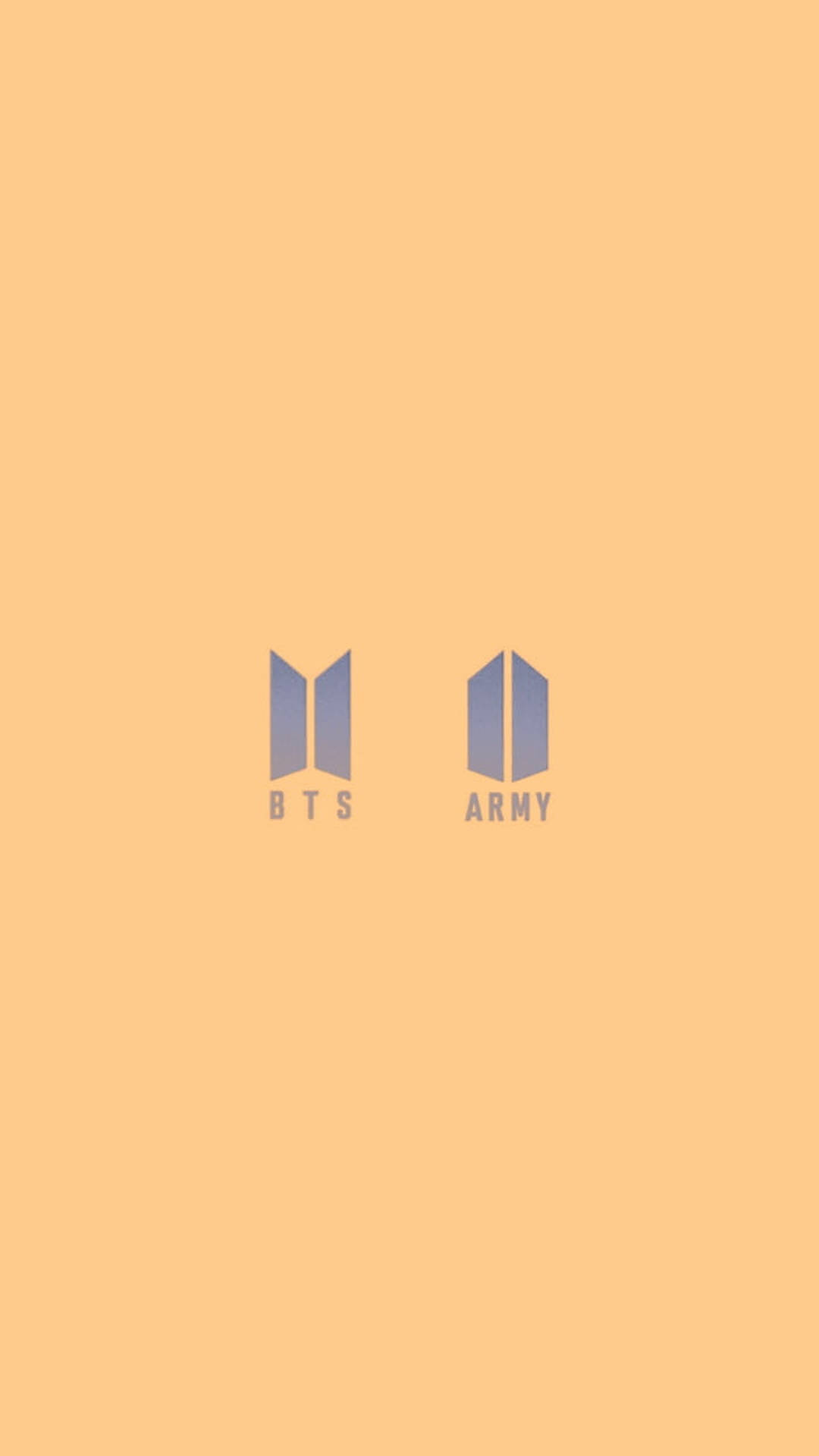 Bts Army Yellow Poster Background