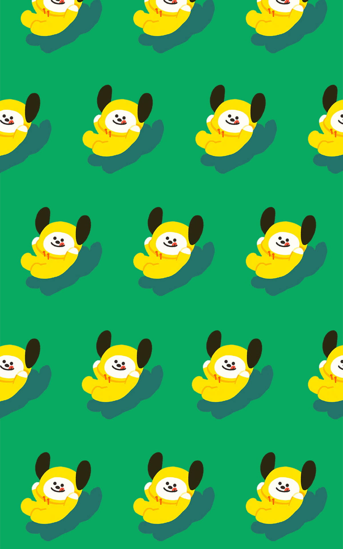 Bts Bt21 Chimmy Pattern Background