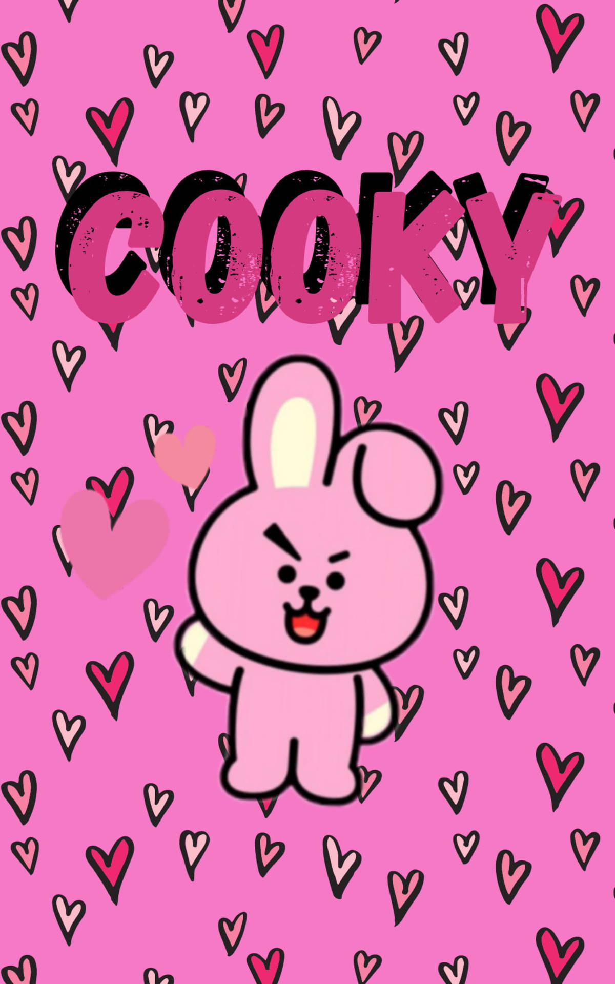 Bts Bt21 Cooky Art Background