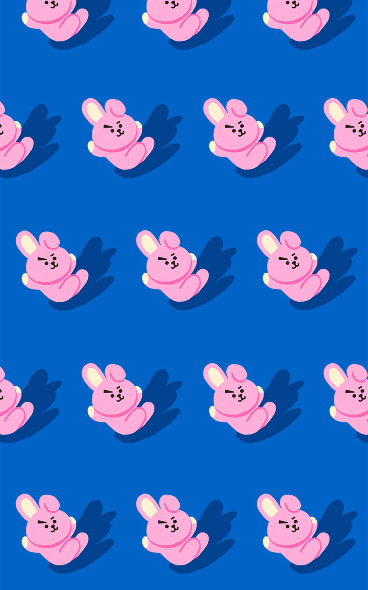 Bts Bt21 Cooky Pattern Background