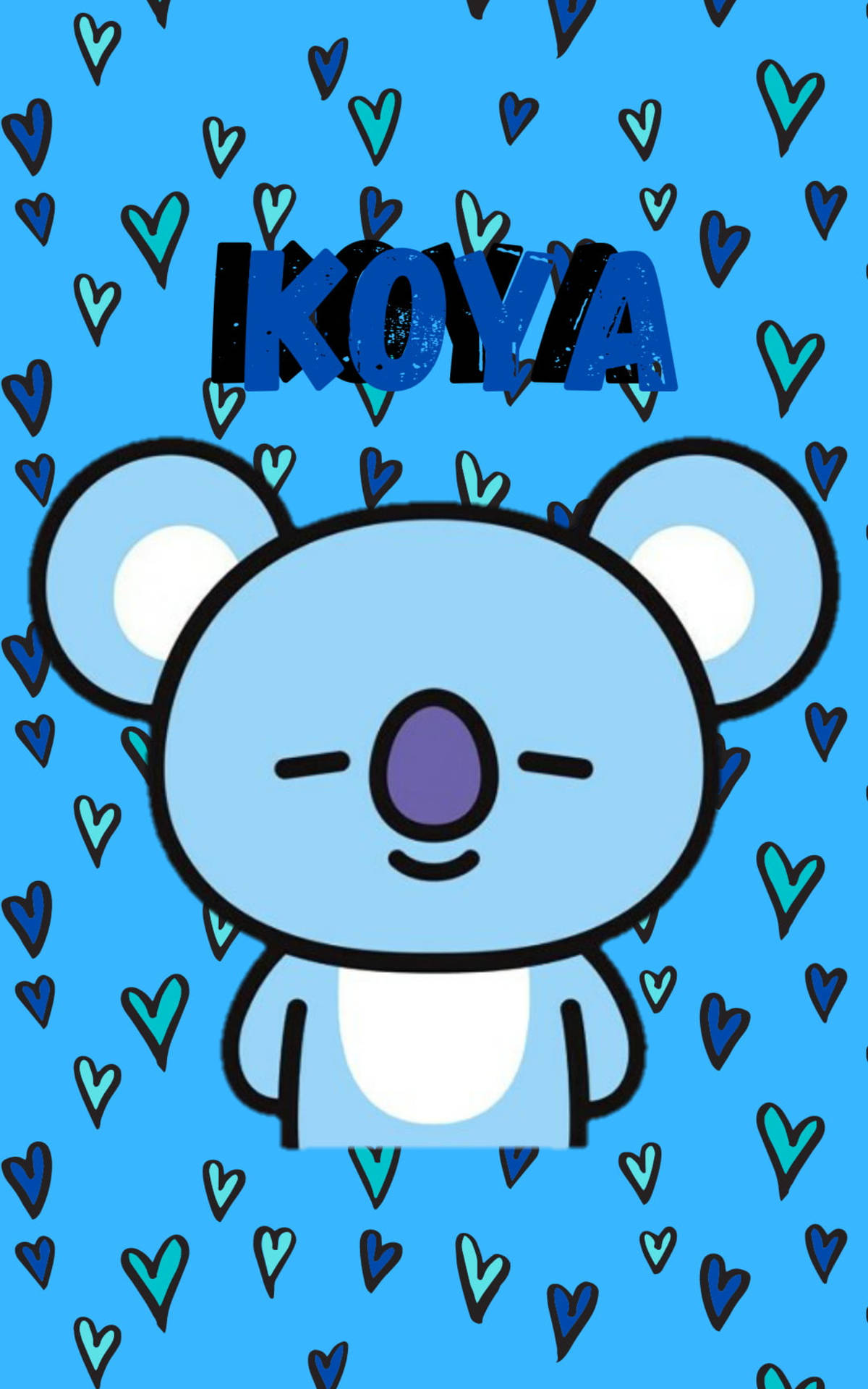 Bts Bt21 Koya Art Background