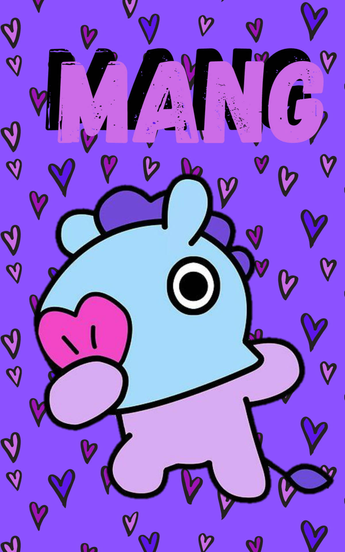 Bts Bt21 Mang Art Background