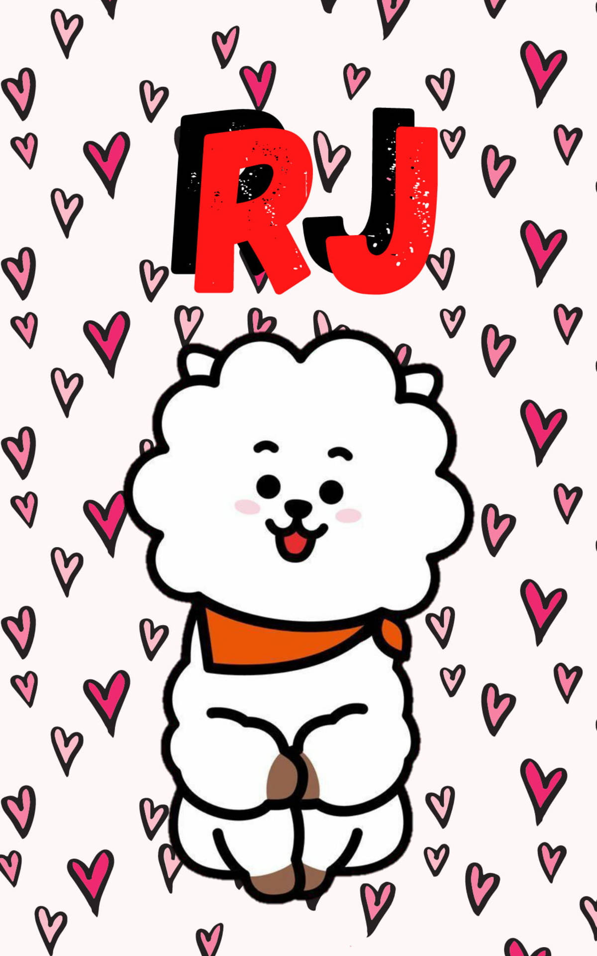 Bts Bt21 Rj Art Background