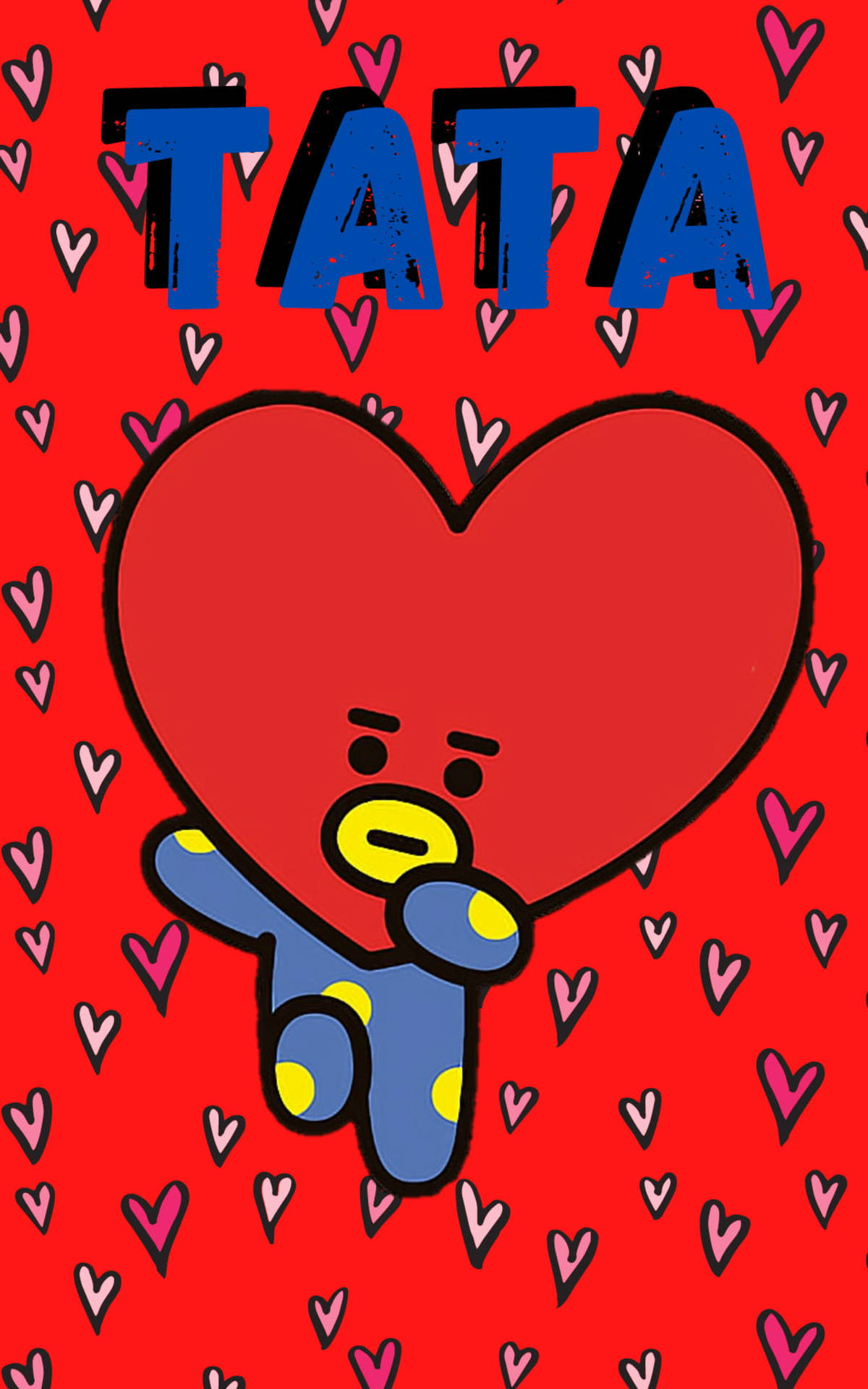 Bts Bt21 Tata Art Background