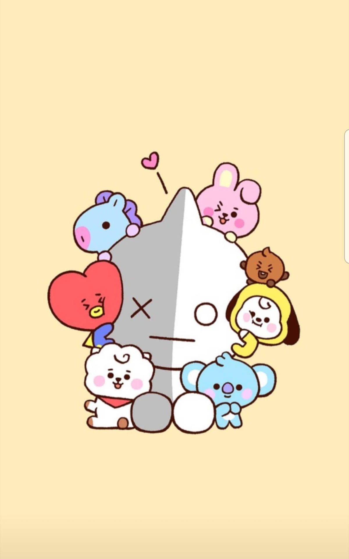 Bts Bt21 Van Huddle Background