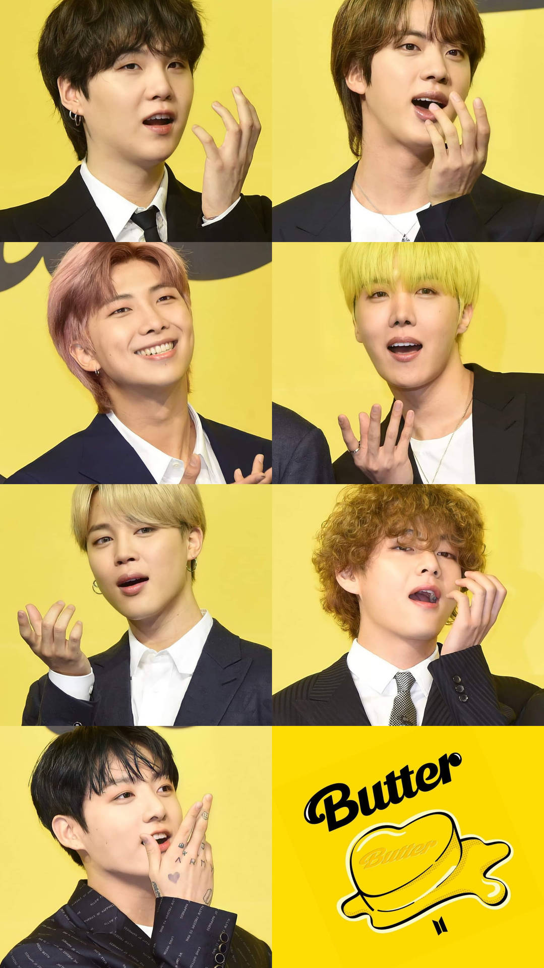 Bts Butter Collage