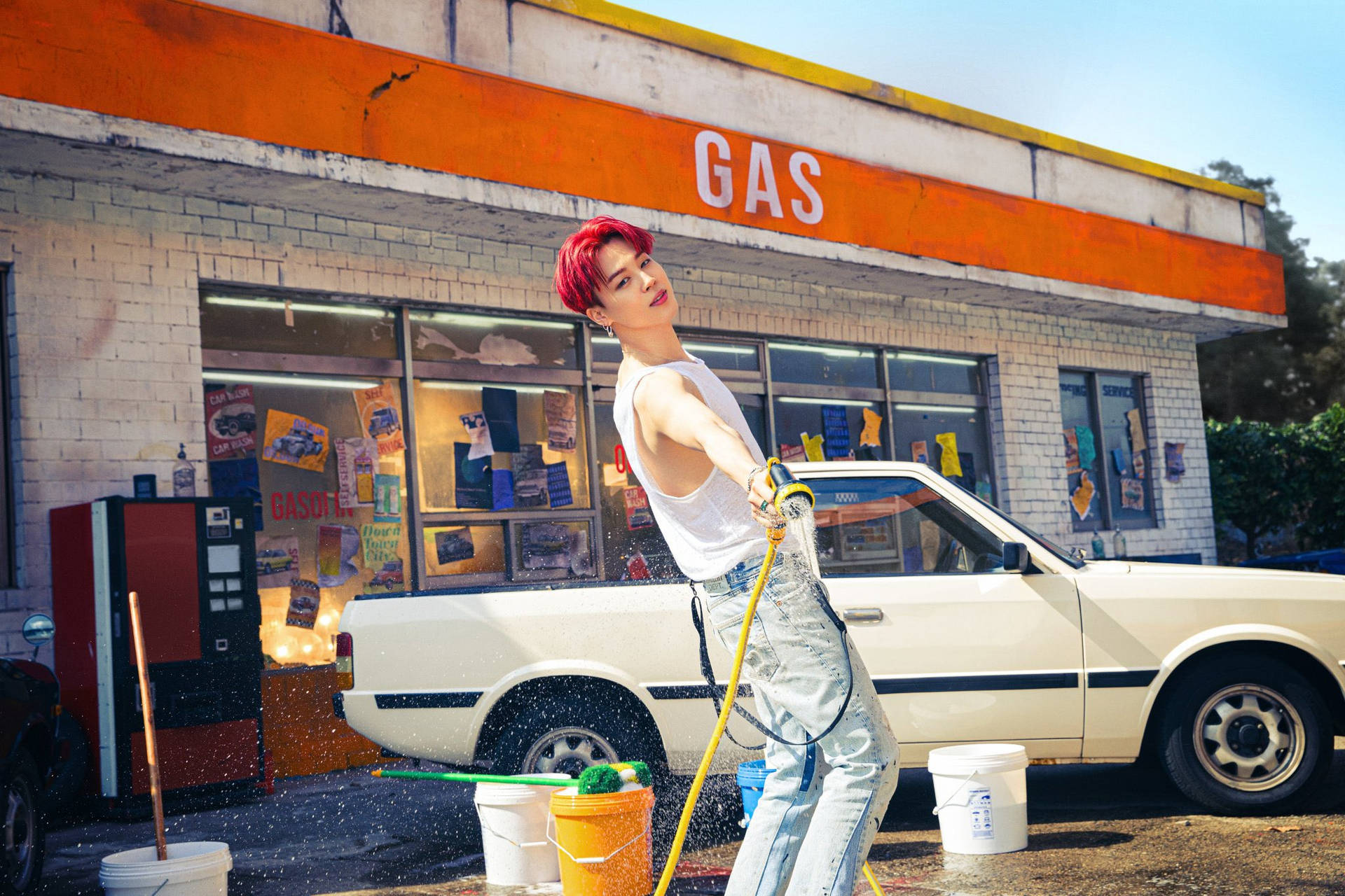 Bts Butter Jimin Gas Station