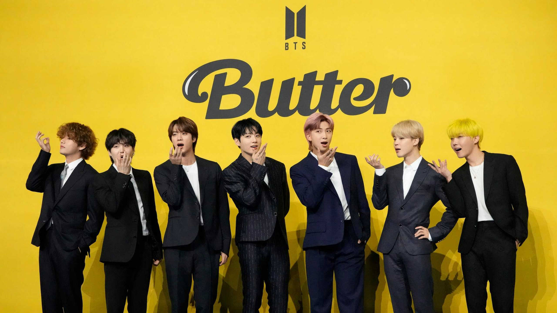 Bts Butter Poster Desktop Wallpaper