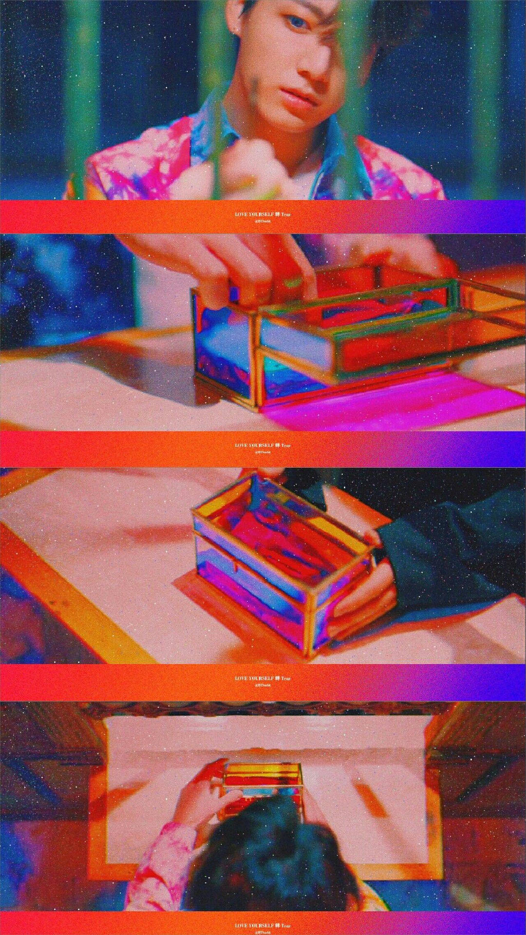 Bts Fake Love Colorful Jungkook Box