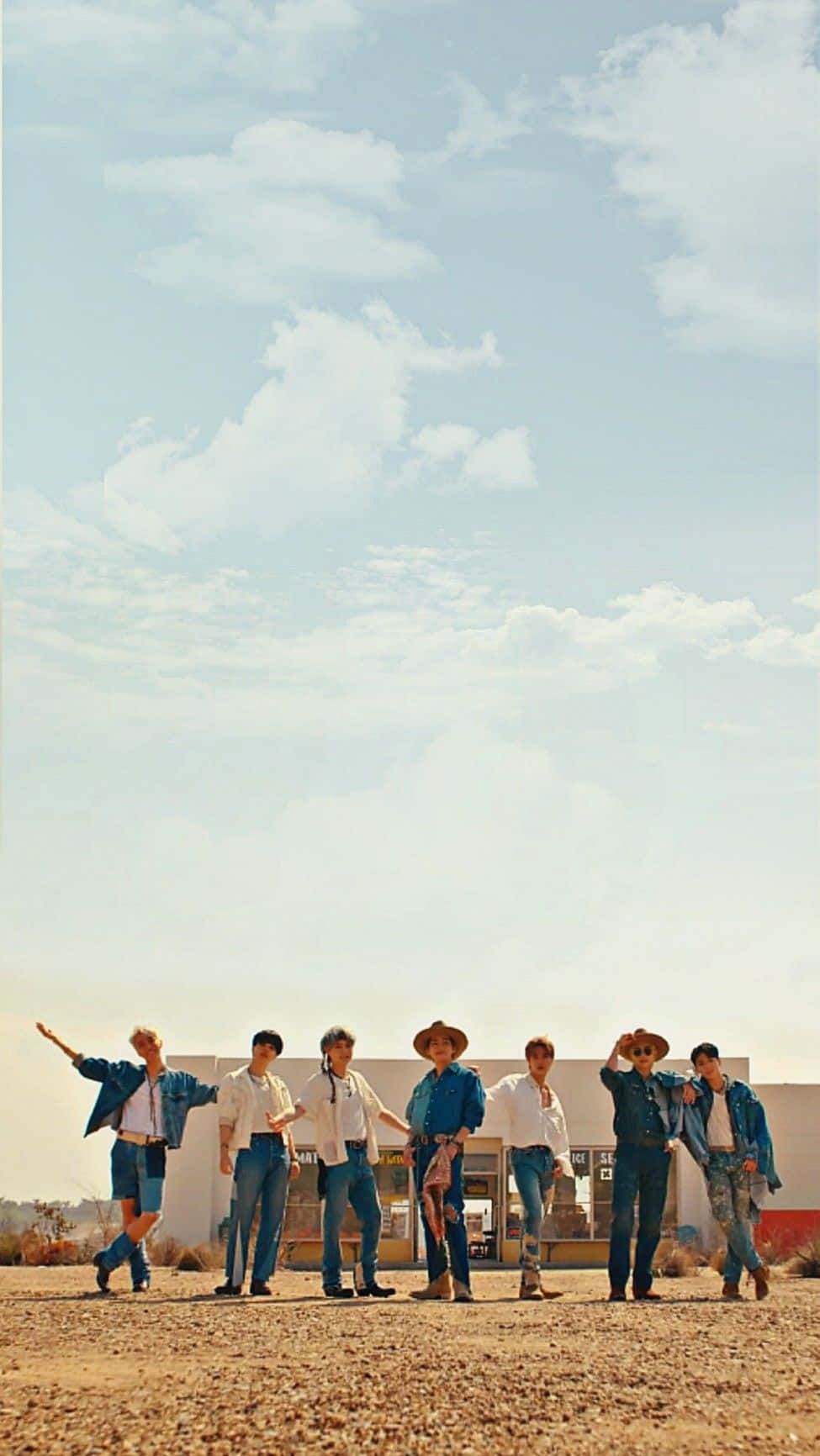 Bts Goes To The Next Level With 'permission To Dance' Background