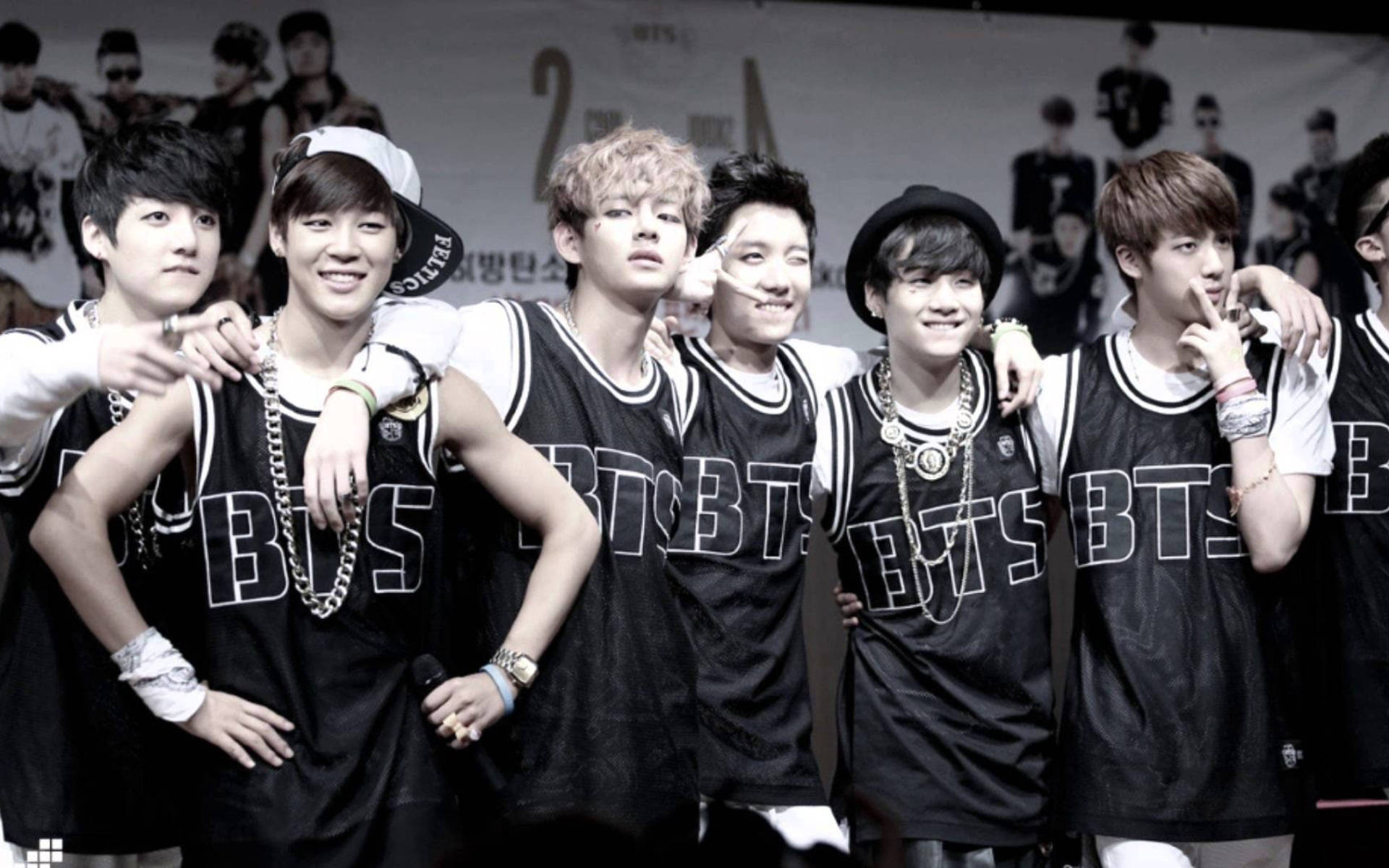 Bts Group Photo Debut 2013 Background