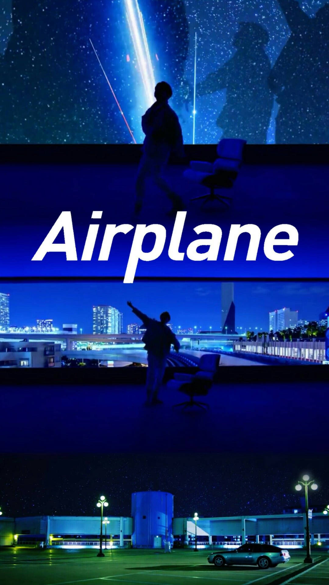 Bts J-hope Airplane Background