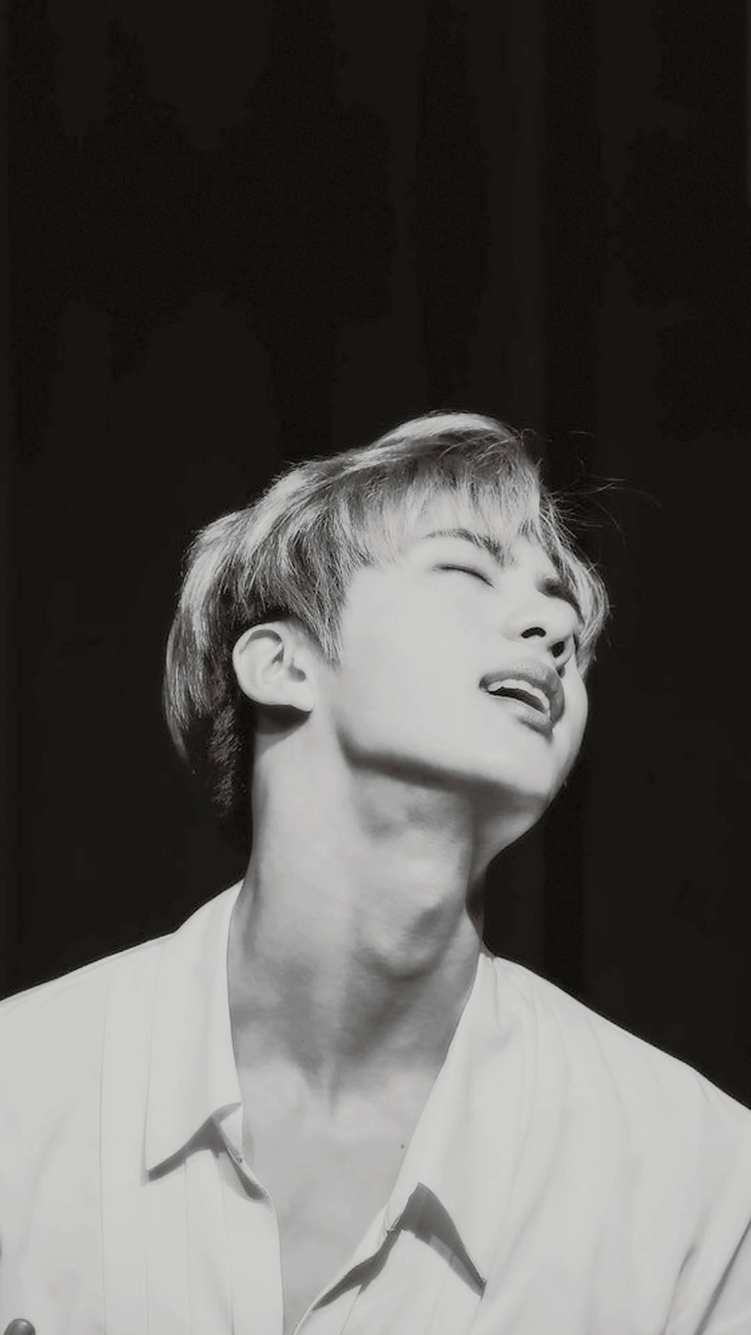 Bts Jin Sexy Black And White Background