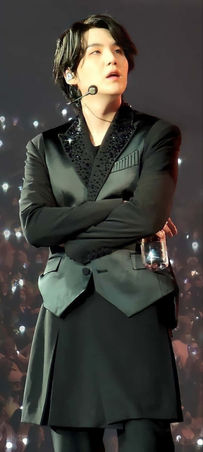 Bts Jungkook Flaunts His Stunning Long Hair Background