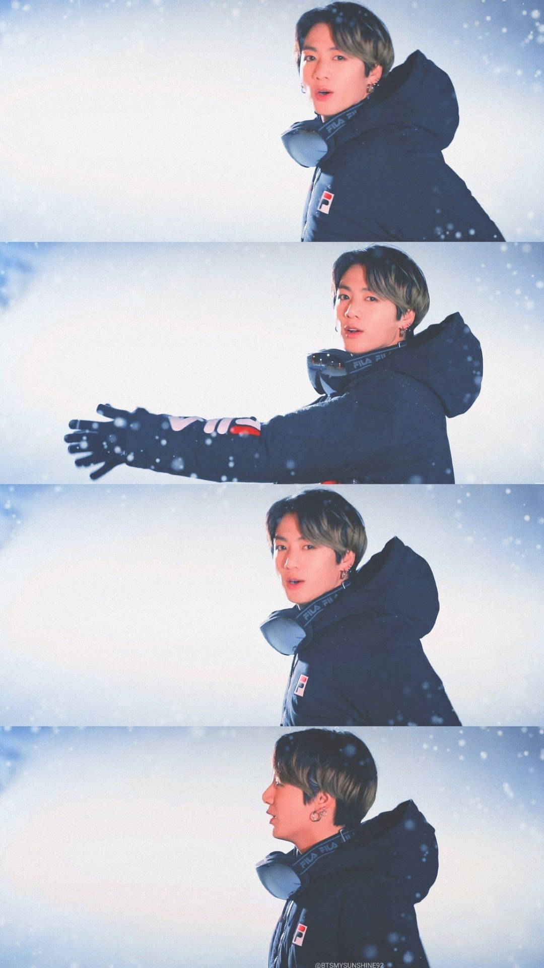 Bts Jungkook Winter Outfit 2020 Background