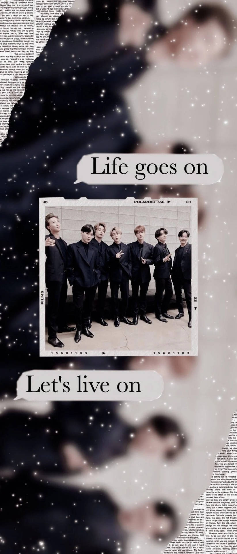 Bts Life Goes On Speech Bubbles