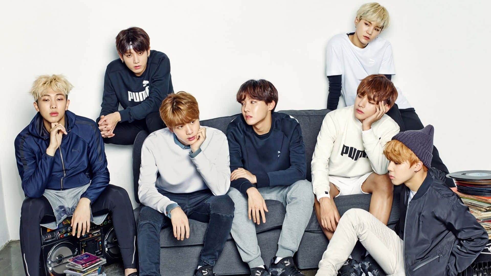 Bts Look Dazzling With Mac Lipstick Background