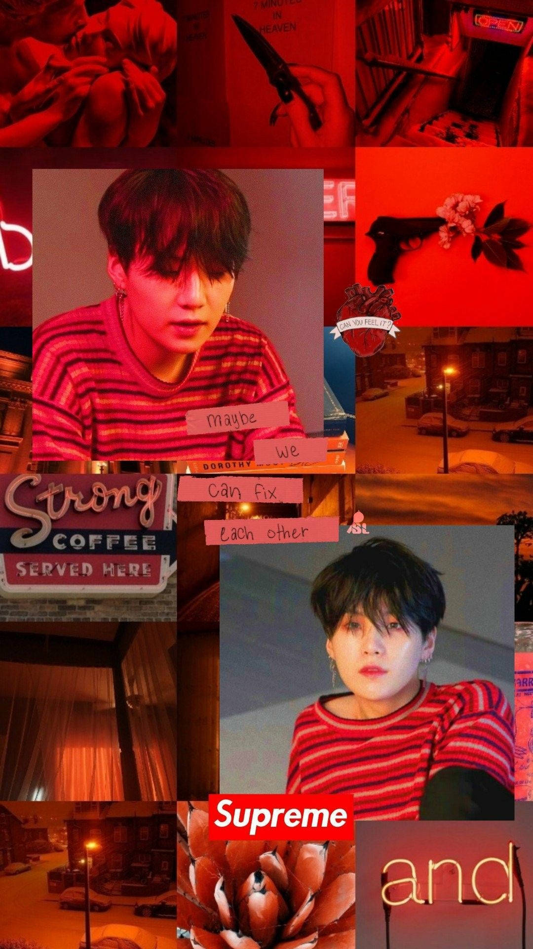 Bts Member V Dope Aesthetic Background