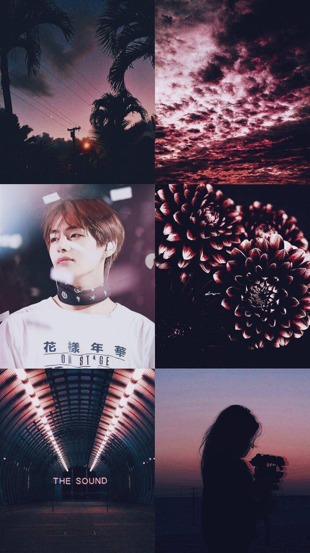 Bts Member V Twilight Aesthetic Background