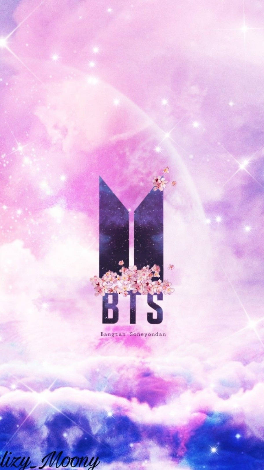 Bts Purple Imaginative Sky Aesthetic Background