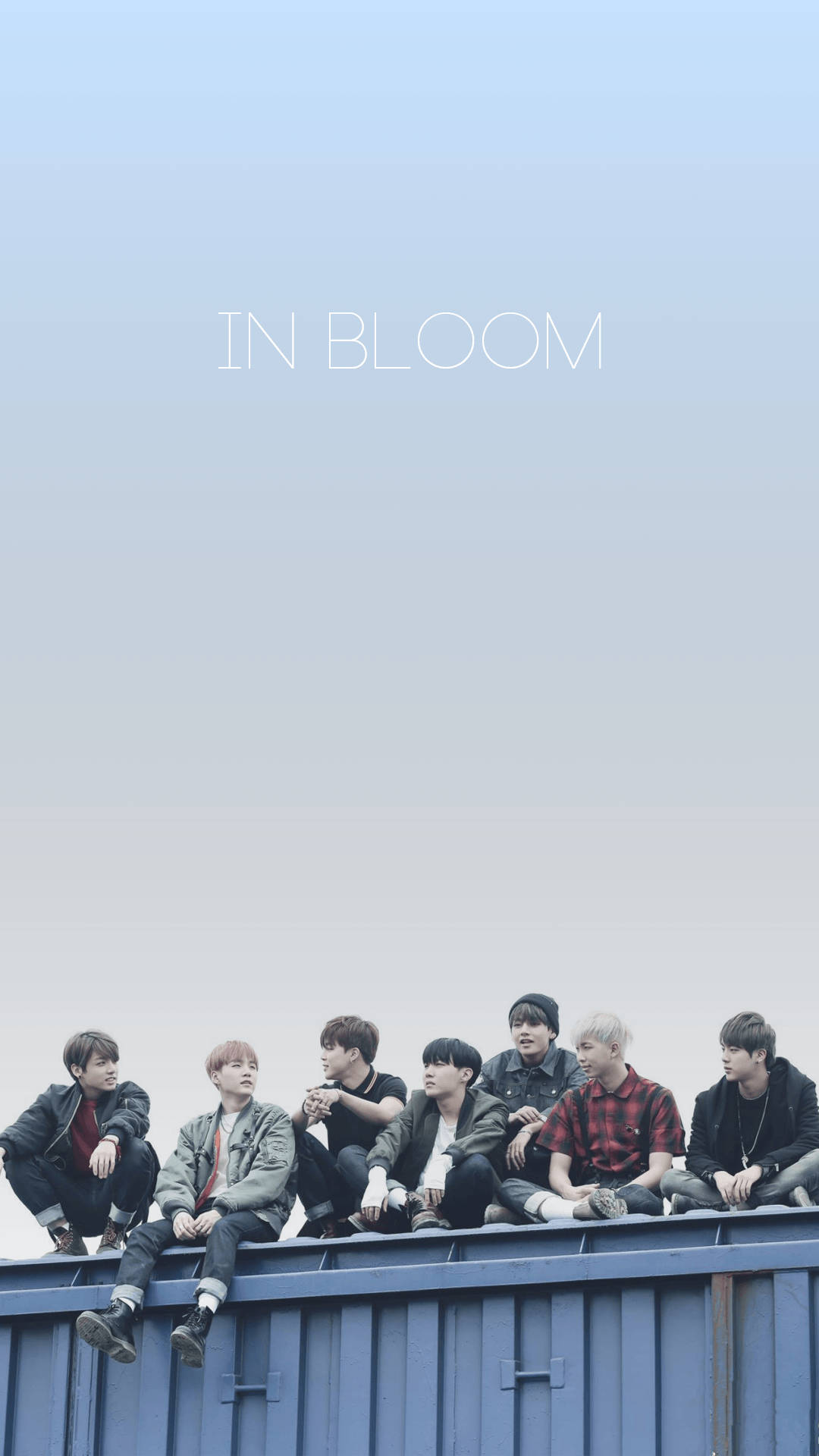 Bts Rising To New Heights Background