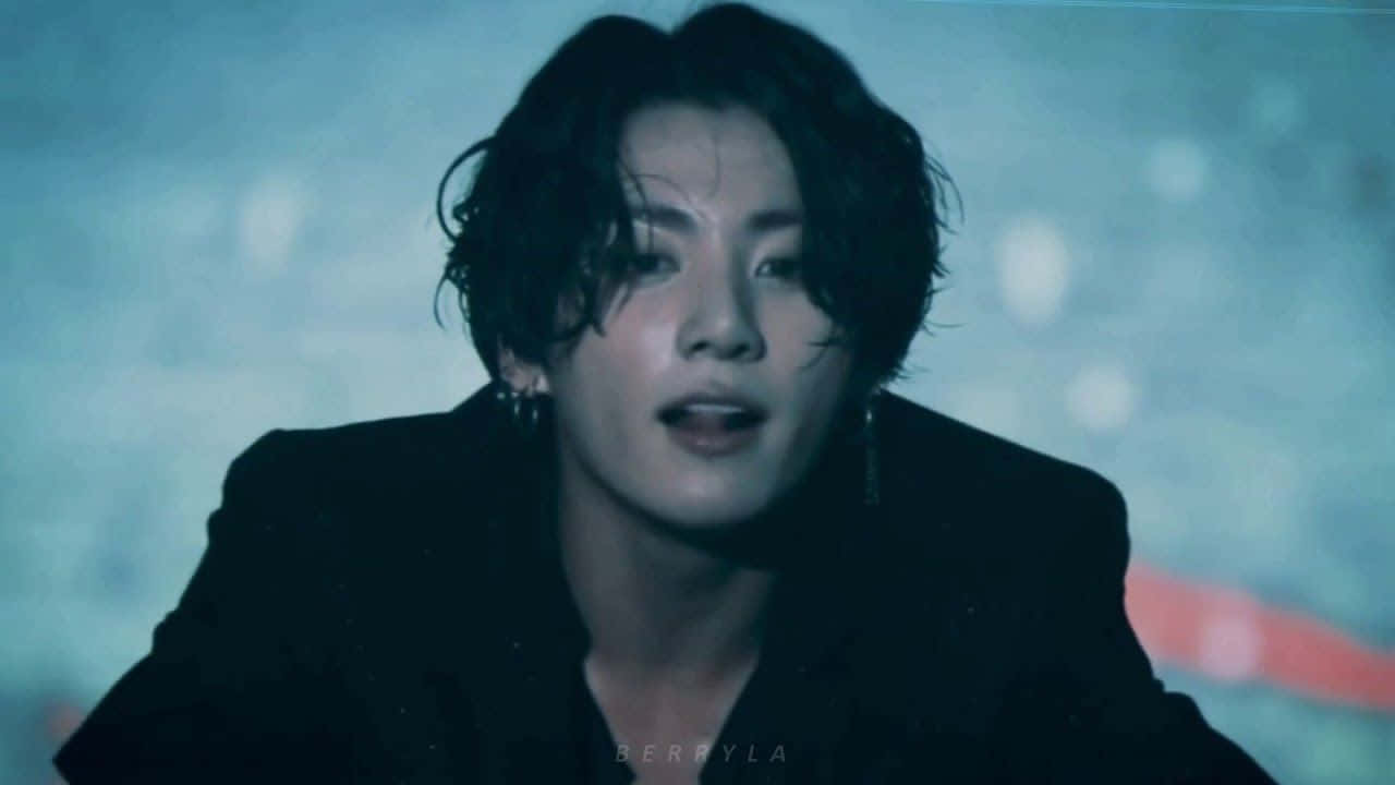 Bts's Jungkook Looking Stunning With His Long Locks. Background