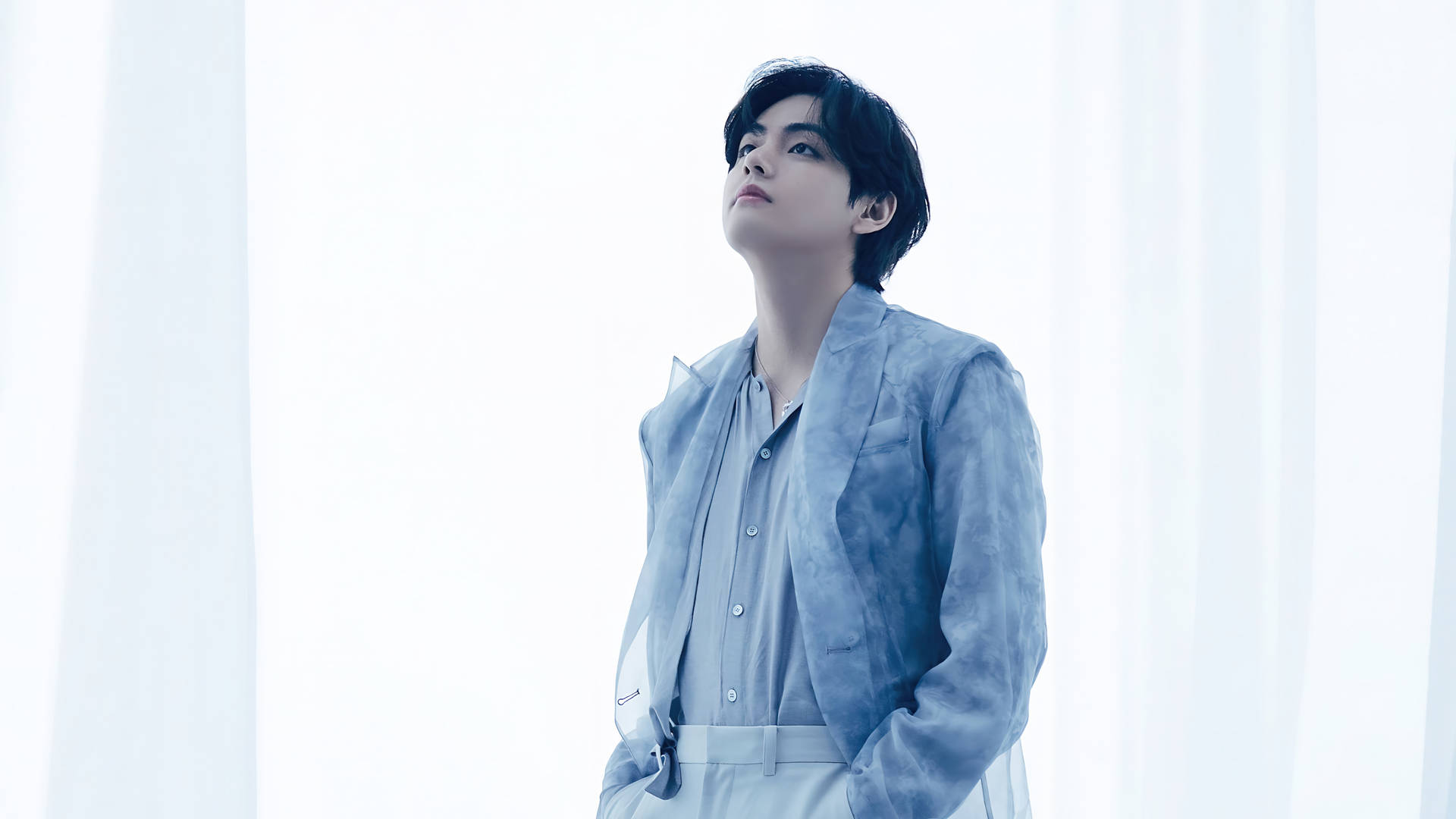 Bts Tae Hyung Dreamy Blue