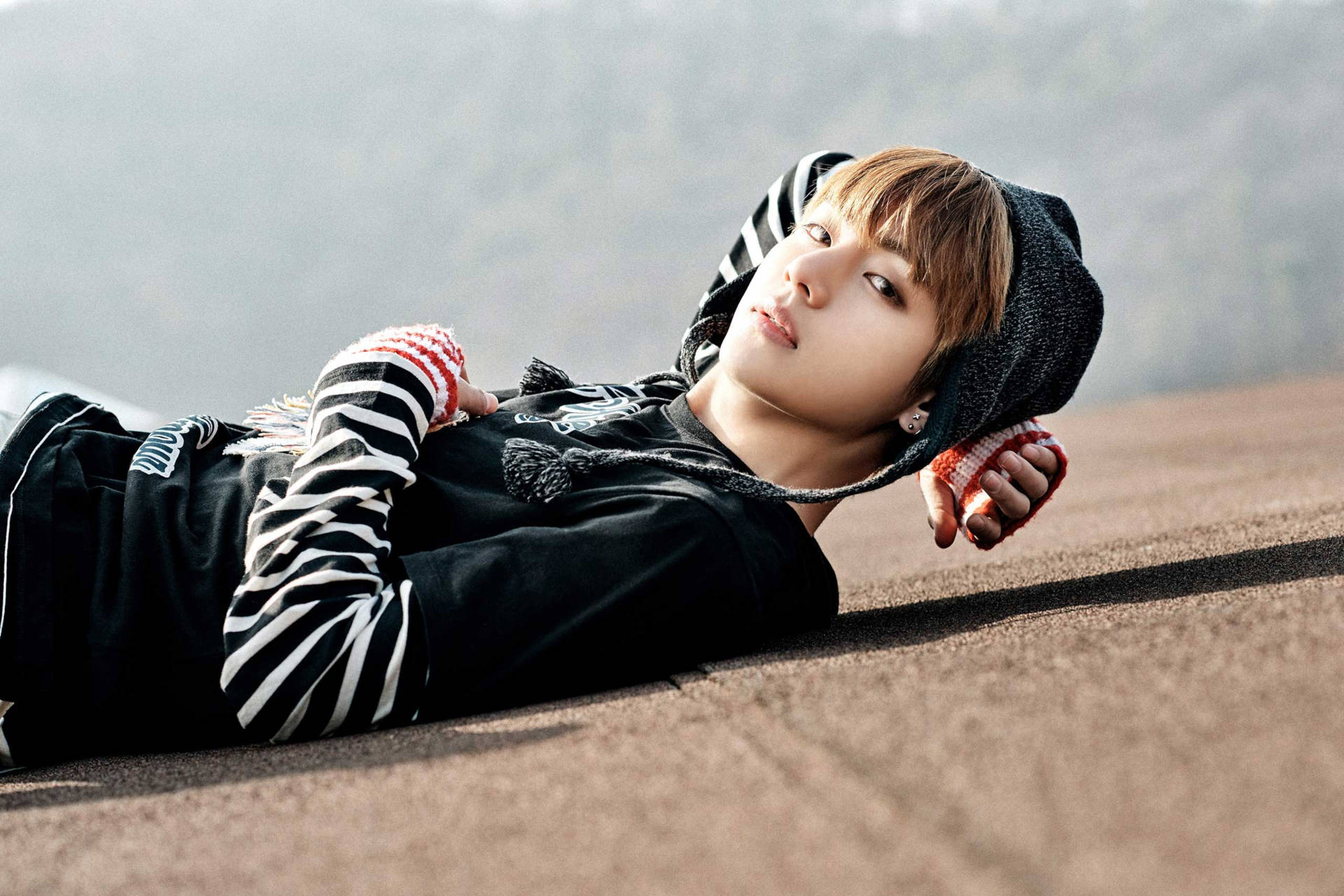 Bts Tae Hyung Spring Day Background