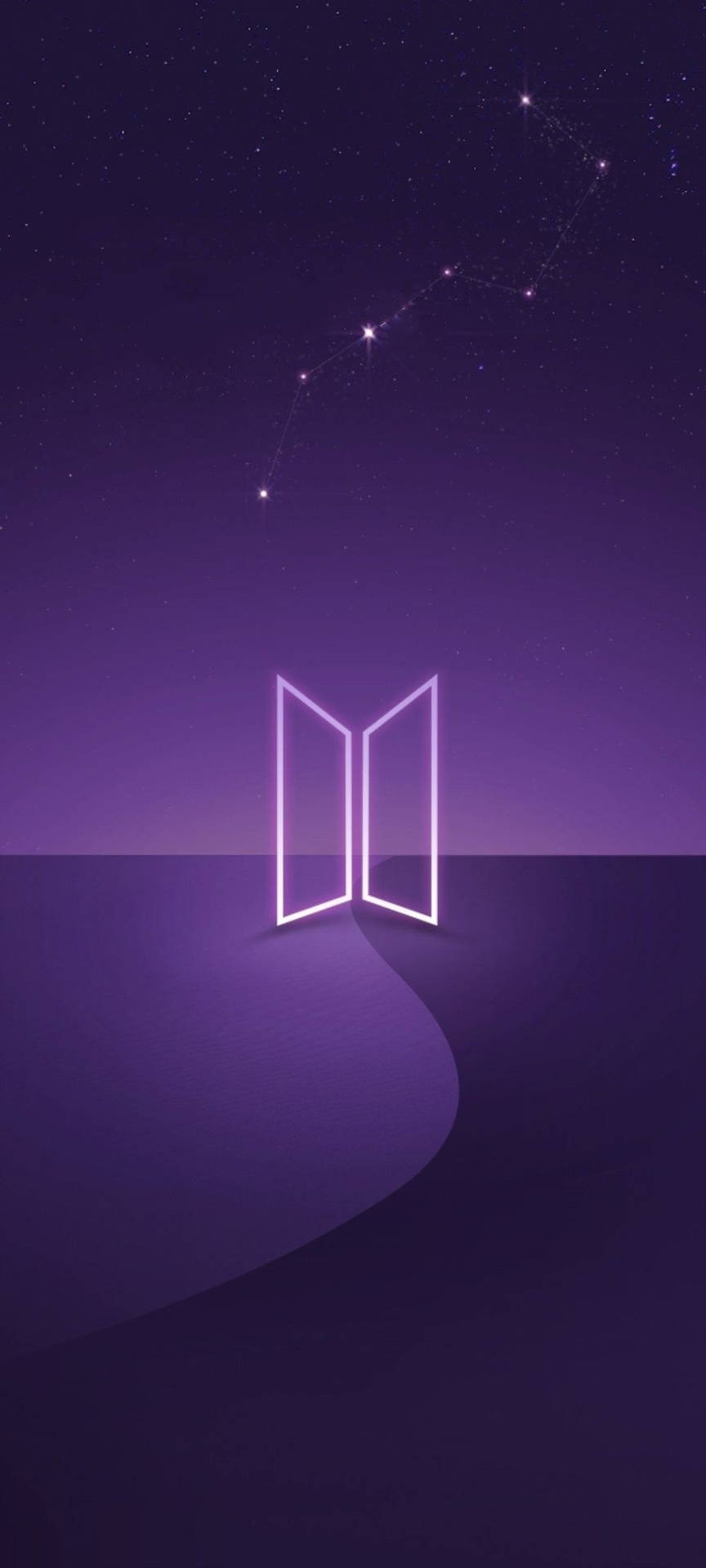 Bts Violet Logo Background