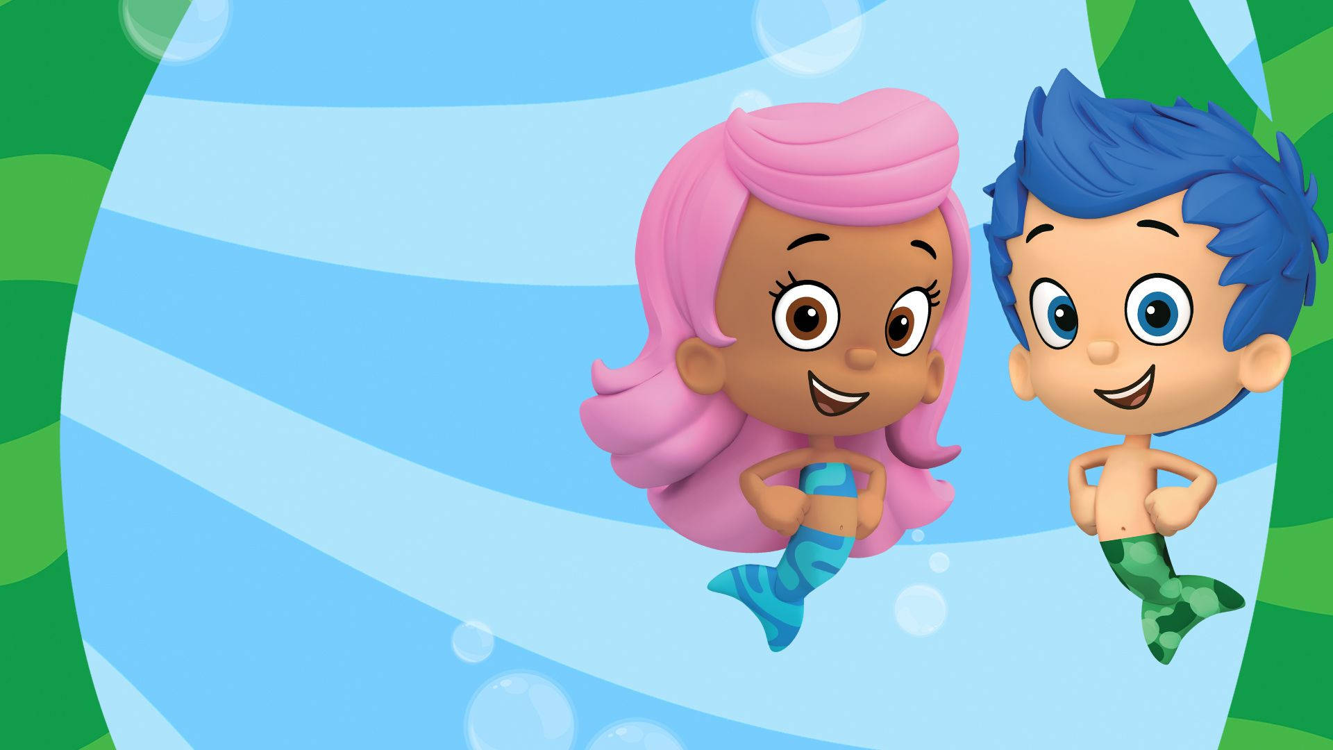 Bubble Guppies Molly Gill Ocean Background Background