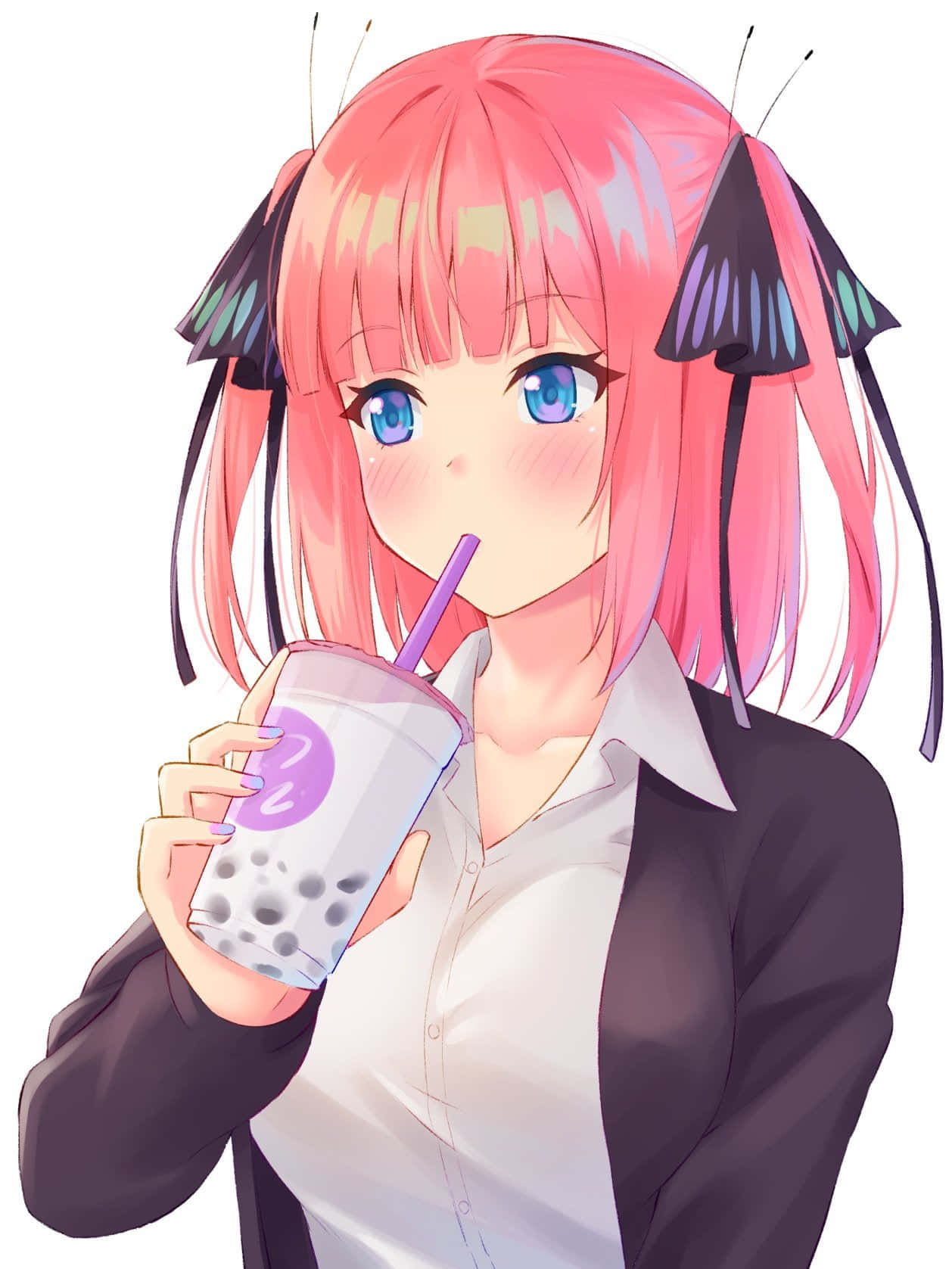 Bubble Tea Anime - A Delicious Way To Enjoy Anime Background