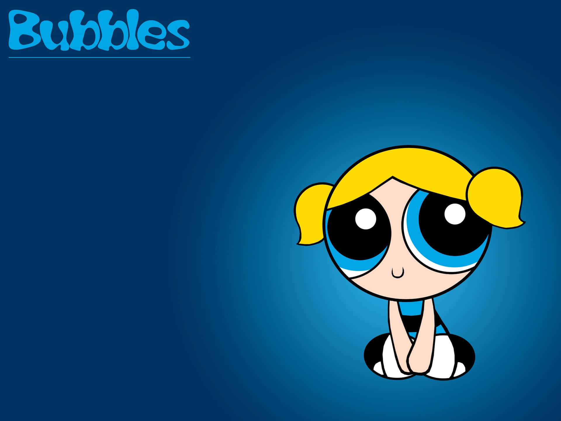 Bubbles, The Joyful Protector Of Townsville Background