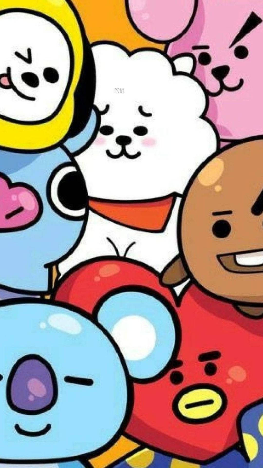 Bubbly Bt21 Characters