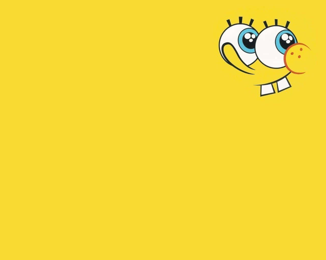 Bubbly Face Aesthetic Spongebob Desktop