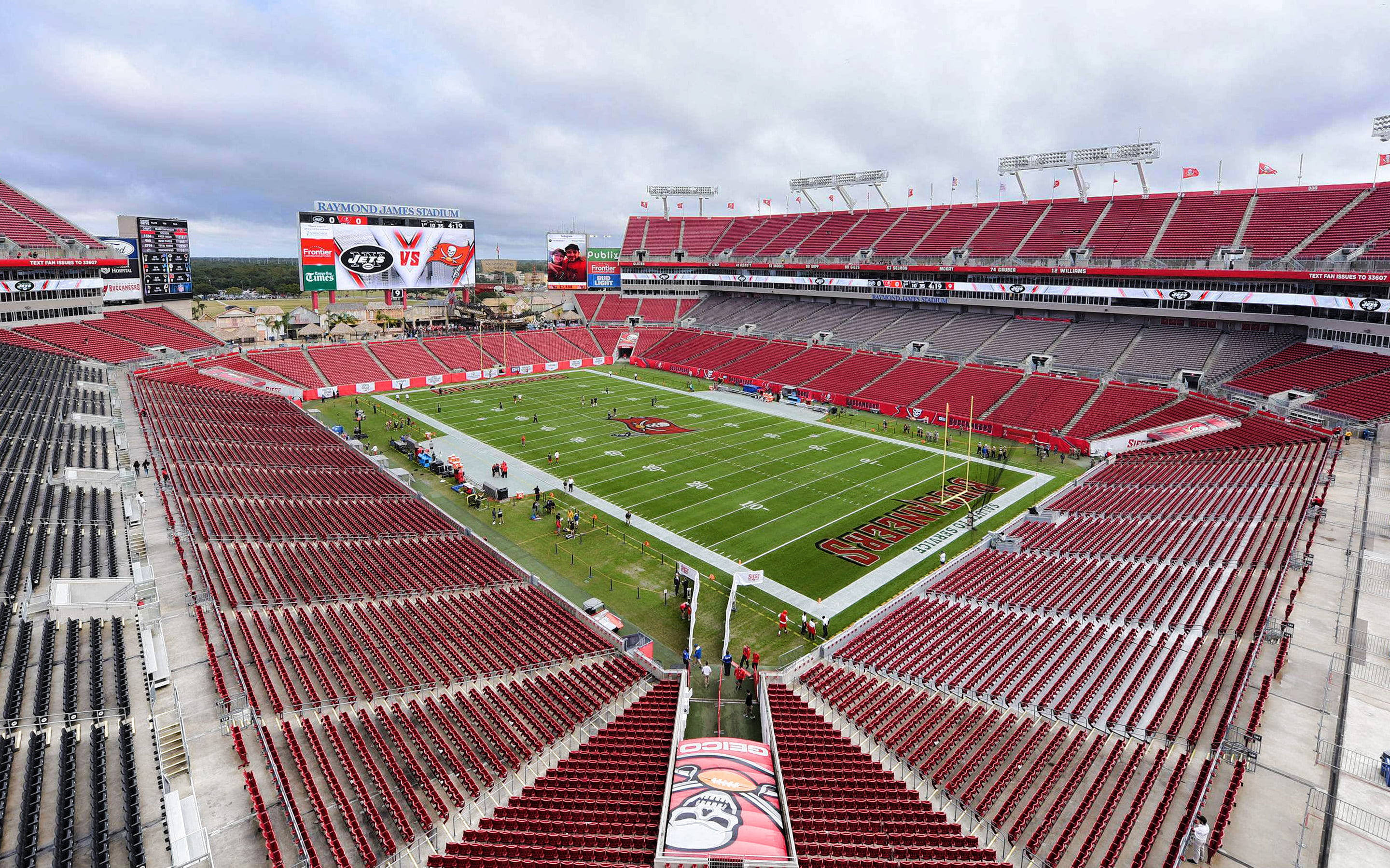 Buccaneers Raymond James Stadium Background