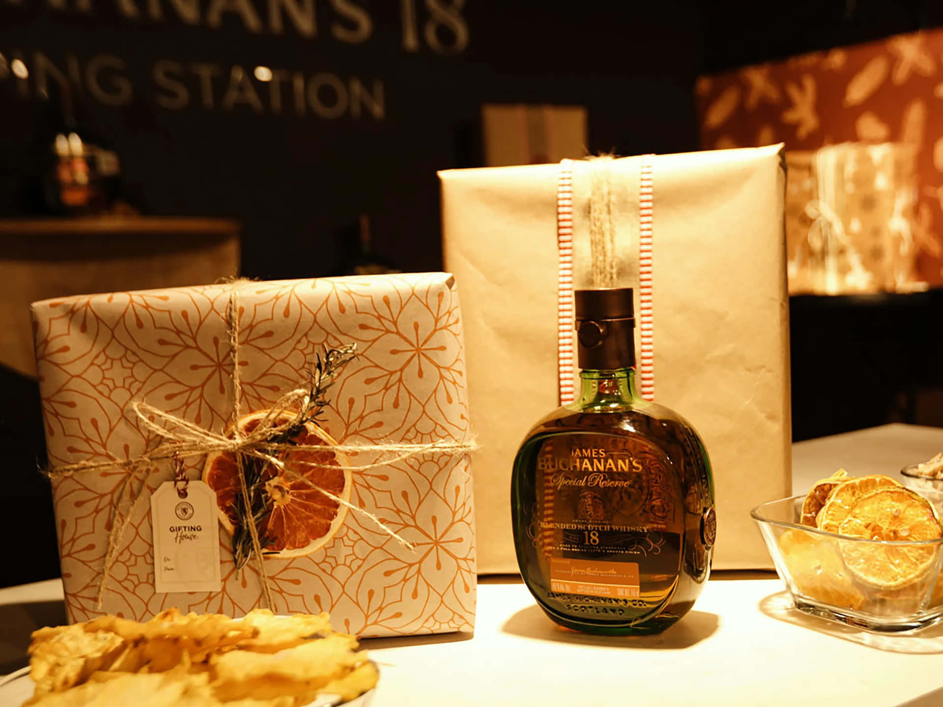 Buchanan's 18 Special Reserve In Luxurious Gift Designs