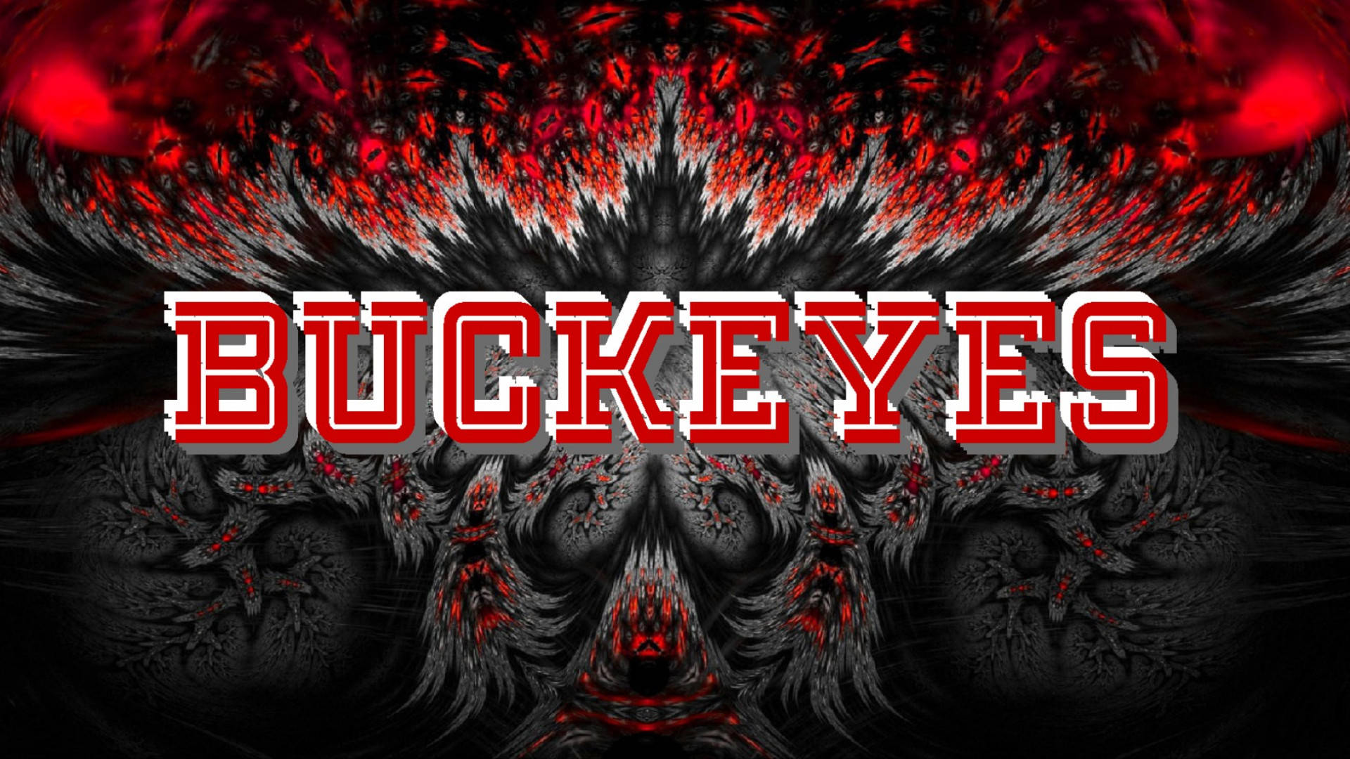 Buckeyes Red Edit Ohio State University