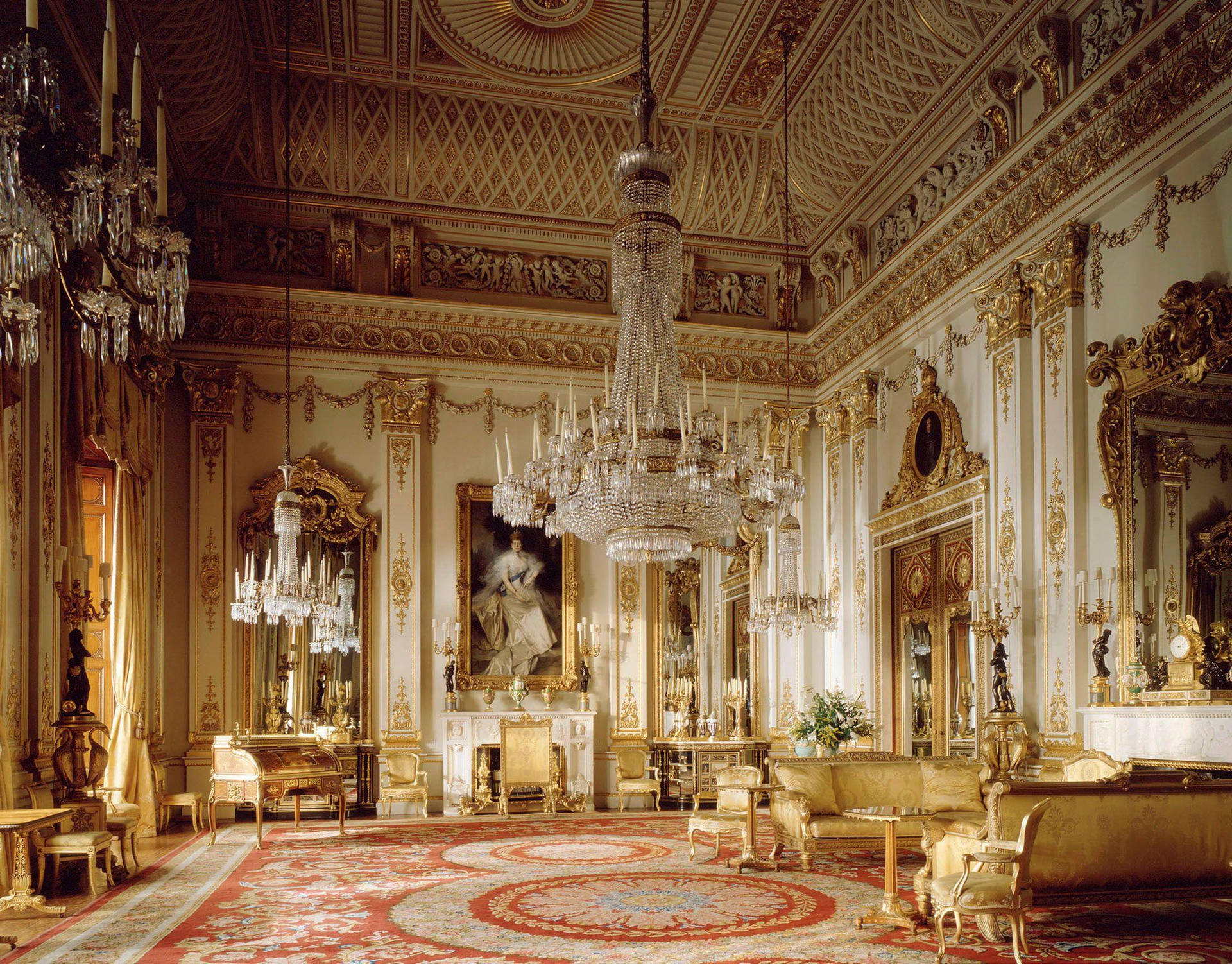 Buckingham Palace Bedroom