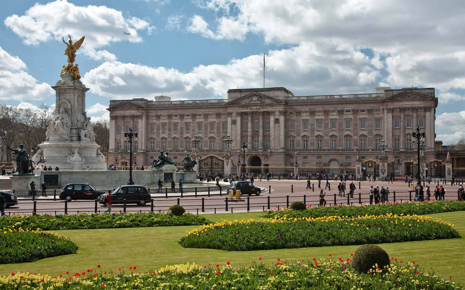 Buckingham Palace Yellow Flowers