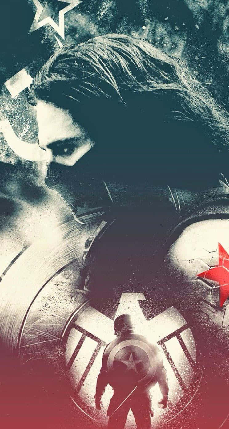 Bucky Barnes' Official Avengers Themed Iphone Background