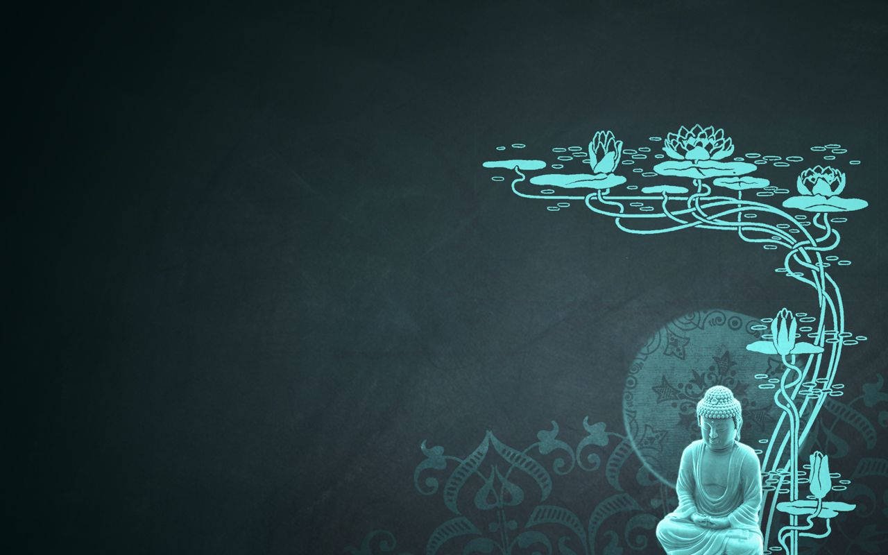 Buddha Digital Artwork Background