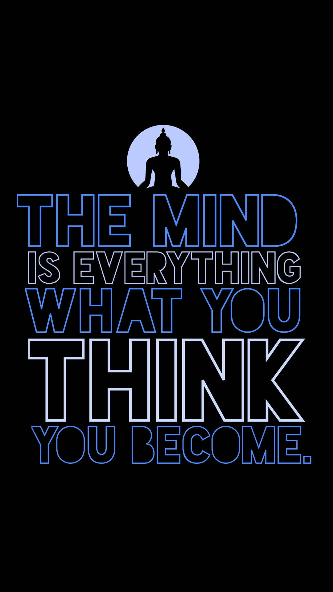 Buddha Quotes Mind Is Everything Background