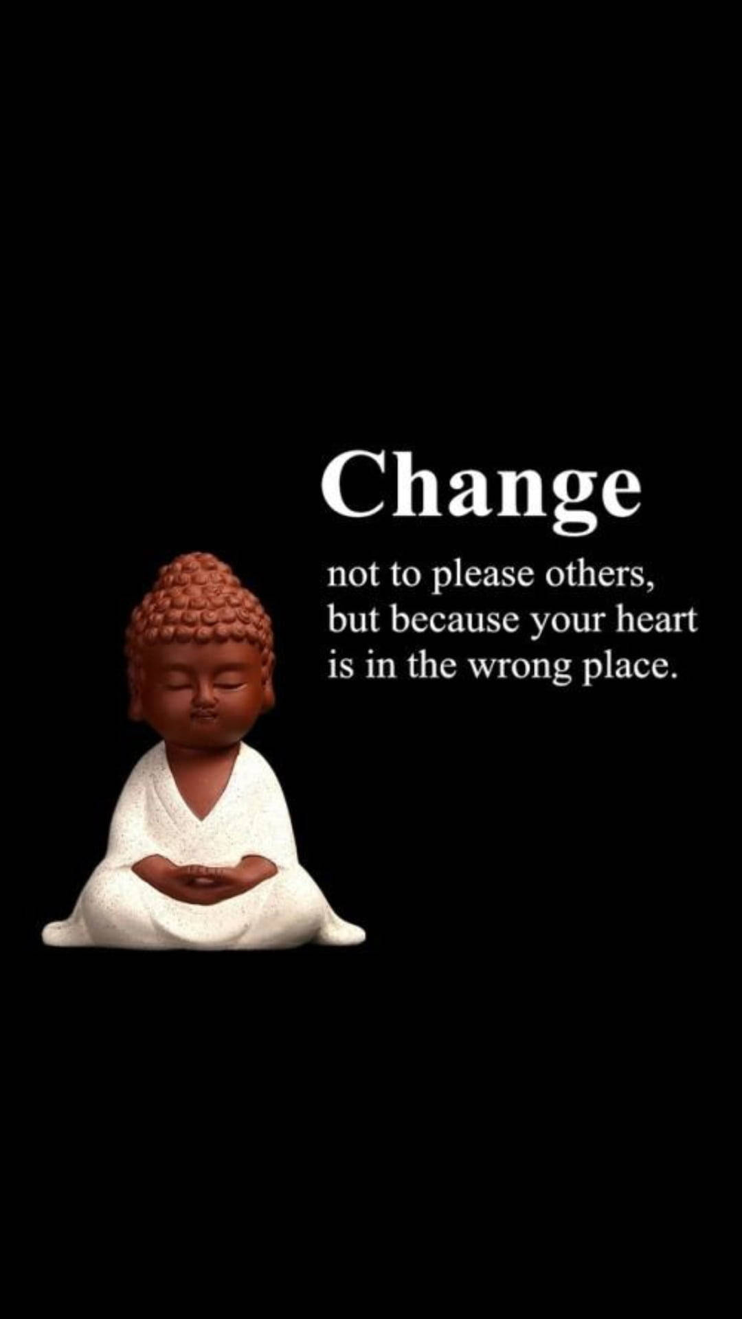 Buddha Quotes Not To Please Background