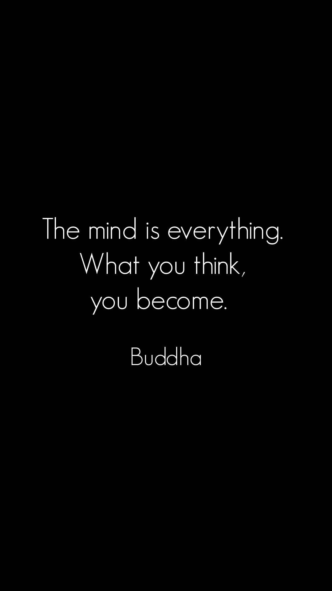 Buddha Quotes Think Become Background