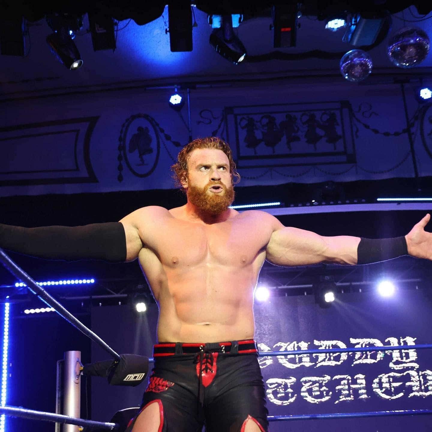 Buddy Murphy Mcw Ballroom Brawl Background