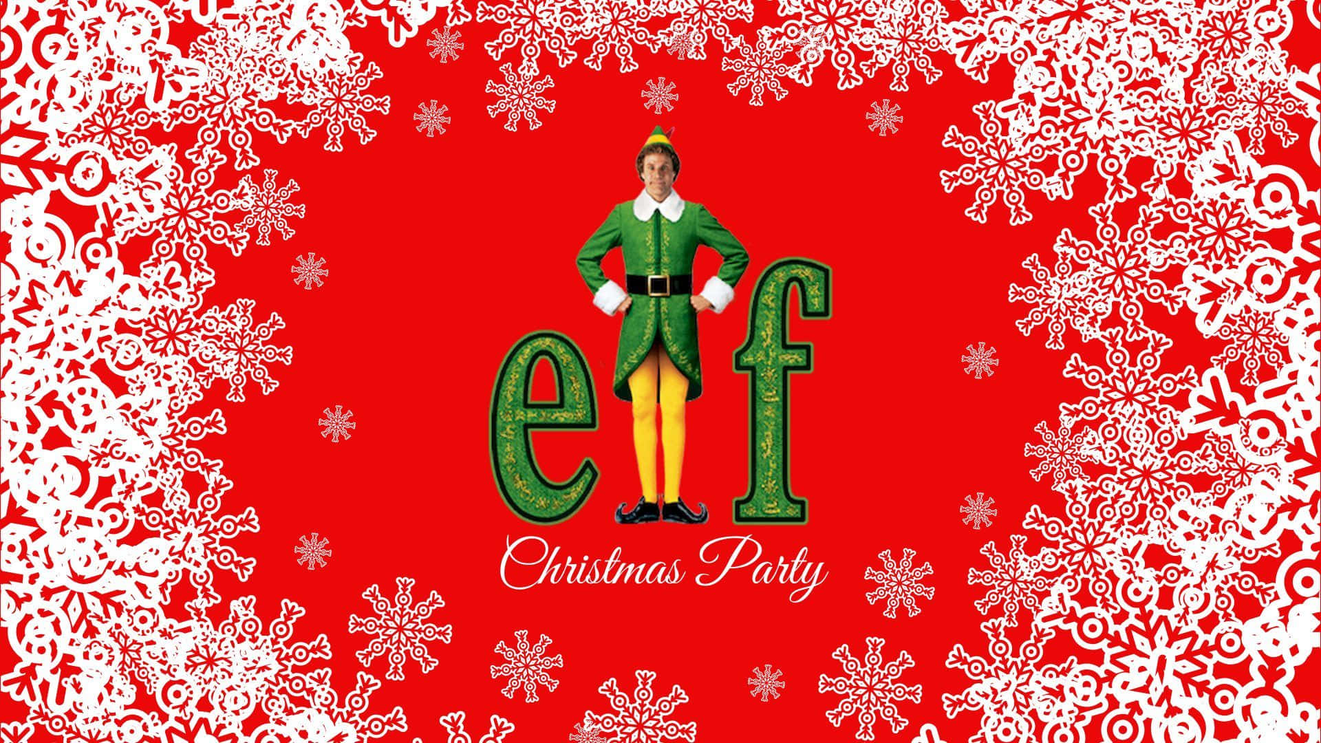 Buddy The Elf Has An Unrivaled Joyful Spirit Background