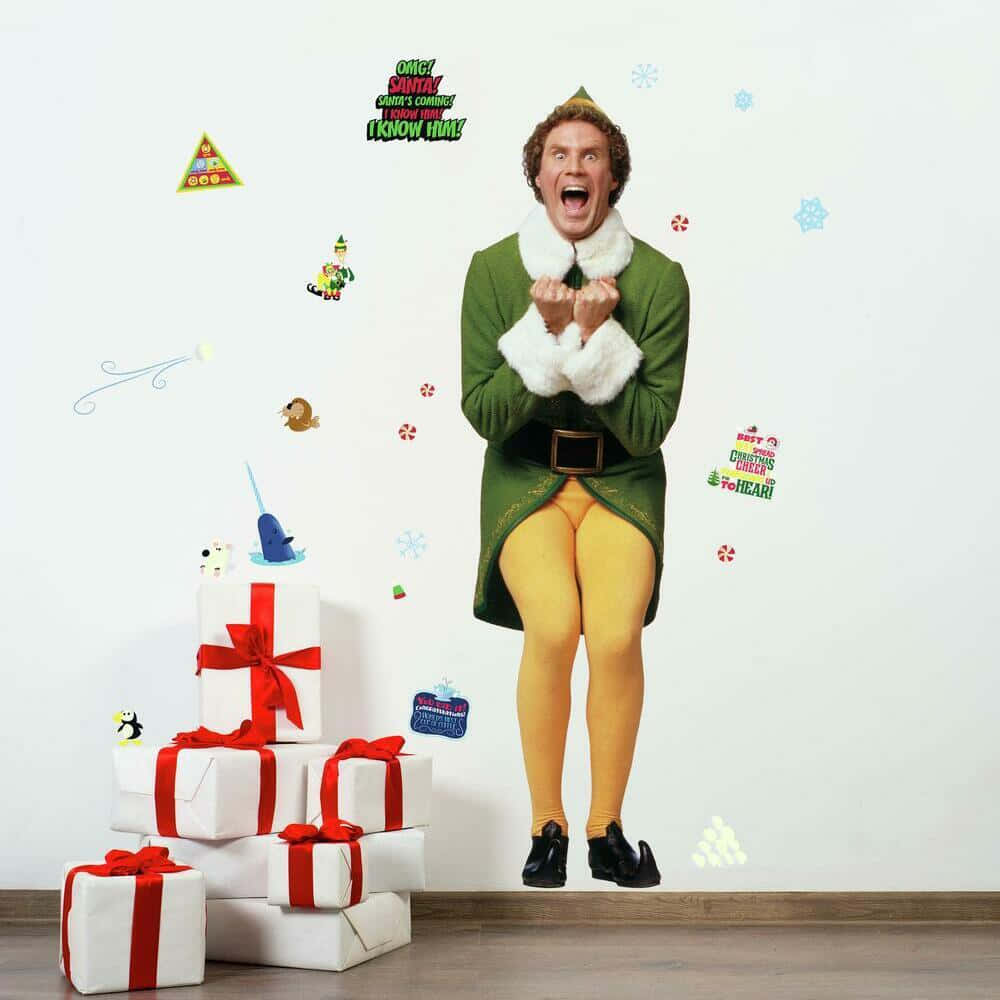 Buddy The Elf Iphone Lock Screen Background