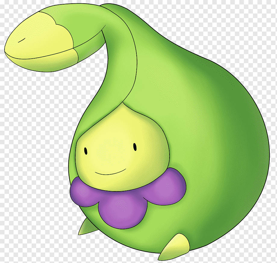 Budew In Checkered Background